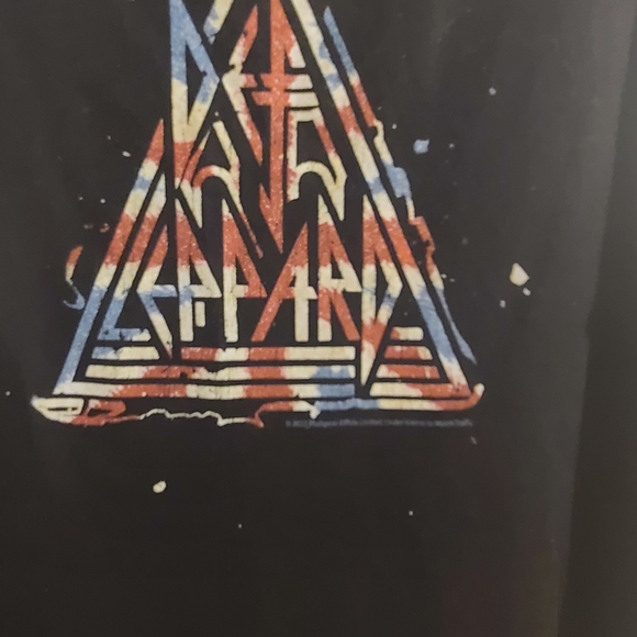 Bella Canvas Womens Tank Top - Black with Red, White, and Blue Graphic - Picture 2 of 4